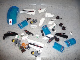 LEGO Space: Police Galactic Enforcer (5974) near complete, great stickers