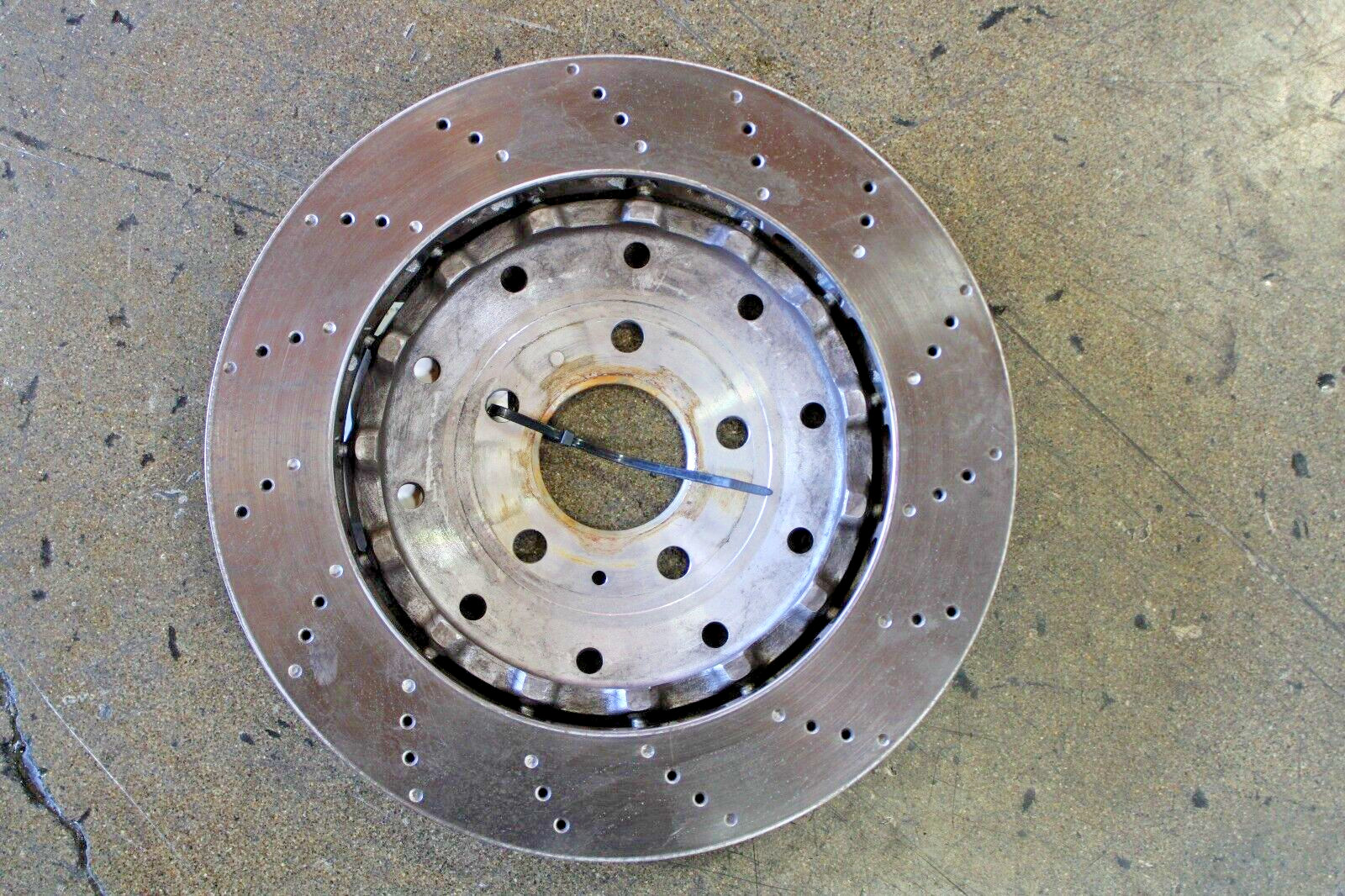 Lamborghini Gallardo, LP560, 570, Rear Brake Rotor, Steel Disc, P/N 420615601E