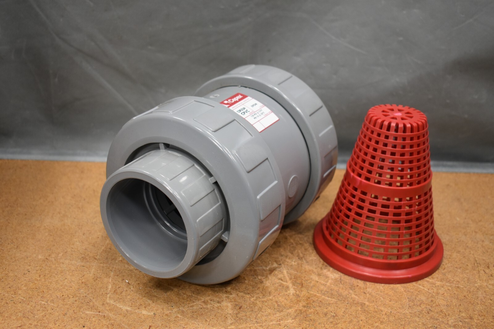 HAYWARD Cepex CPX27398, Válvula de retención de bola de 3", CPVC, EPDM, 150 PSI @ 73°F