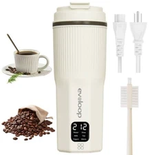 Evoloop Travel Electric Kettle Portable Small Mini Coffee Tea Kettle Hot Water