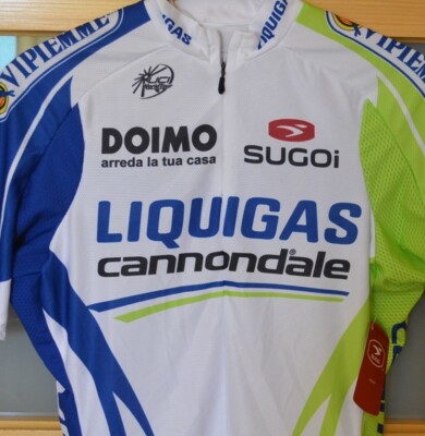 Maillot cycliste cannondale liquigas taille m / sagan / supersix