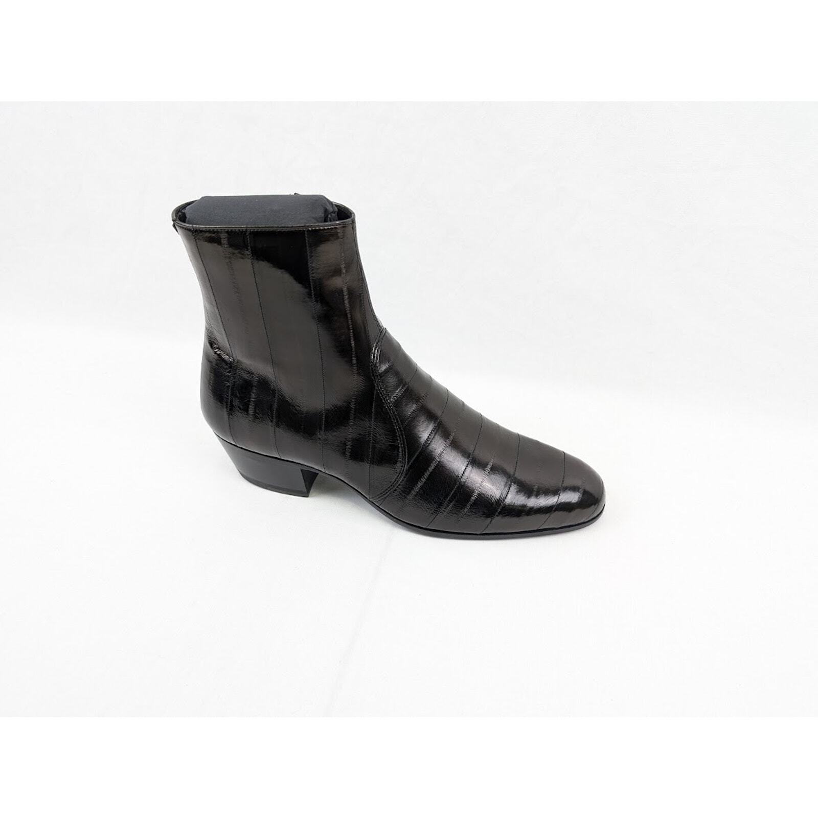 Stivali Saint Laurent Paris Anguilla Cheslea neri nuovi con etichette 43