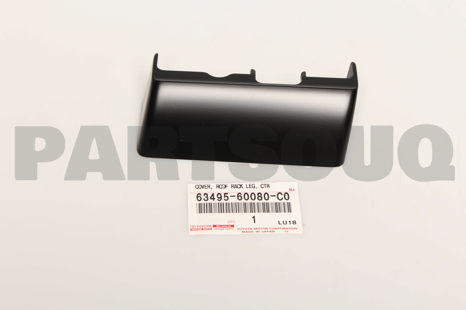 6349560080C0 Genuine Toyota COVER, ROOF RACK LEG, CENTER RH 63495 