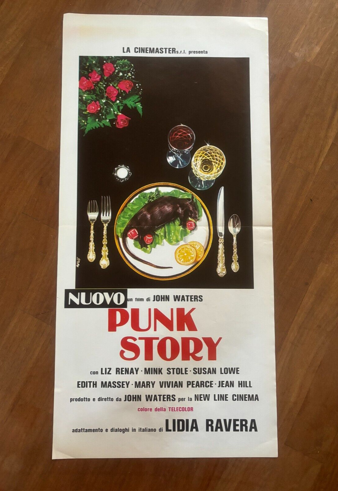 Locandina originale film Nuovo punk story (1980) - Regia di John Waters