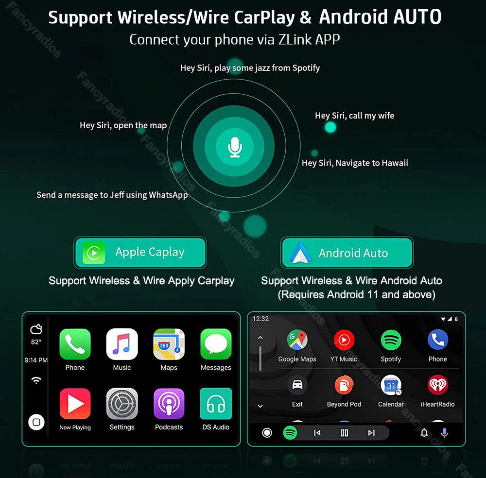 Android 13.0 Apple Carplay Car Radio Stereo GPS WIFI For Toyota Tacoma 2005-2013 Android 13.0 Apple Carplay Car Radio Stereo GPS WIFI For Toyota Tacoma 2005-2013