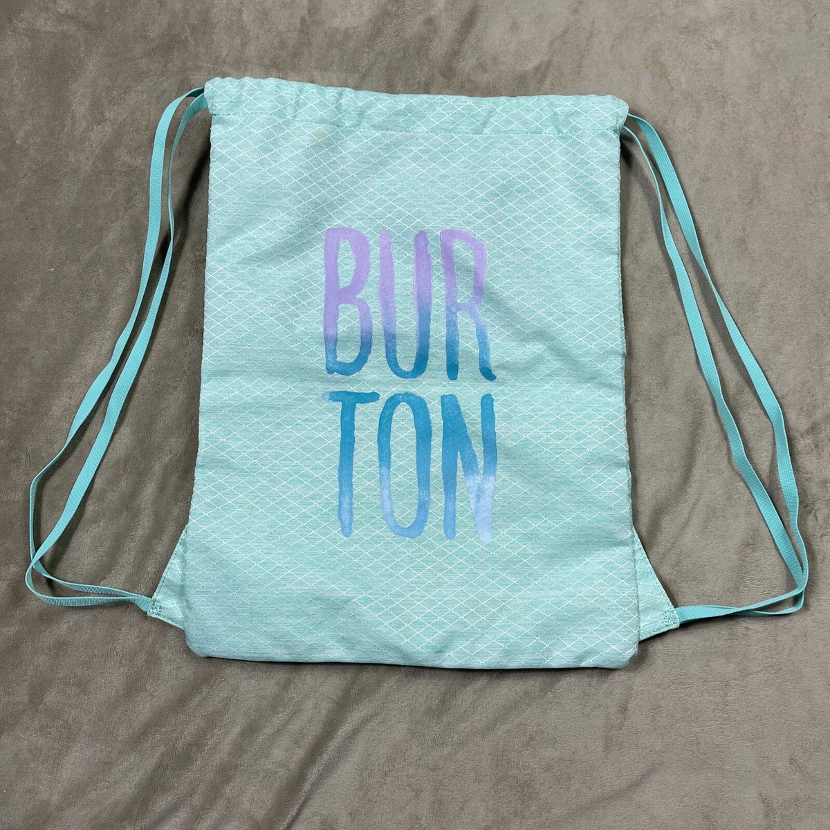 Burton Gorpcore Diamond Ripstop Laptop Skate Travel Drawstring Backpack Mint Burton Backpacks for Women for sale | eBay main image 2
