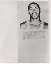 1965 Wilt Chamberlain Traded from Warriors to Philadelphia Original Wire Photo
