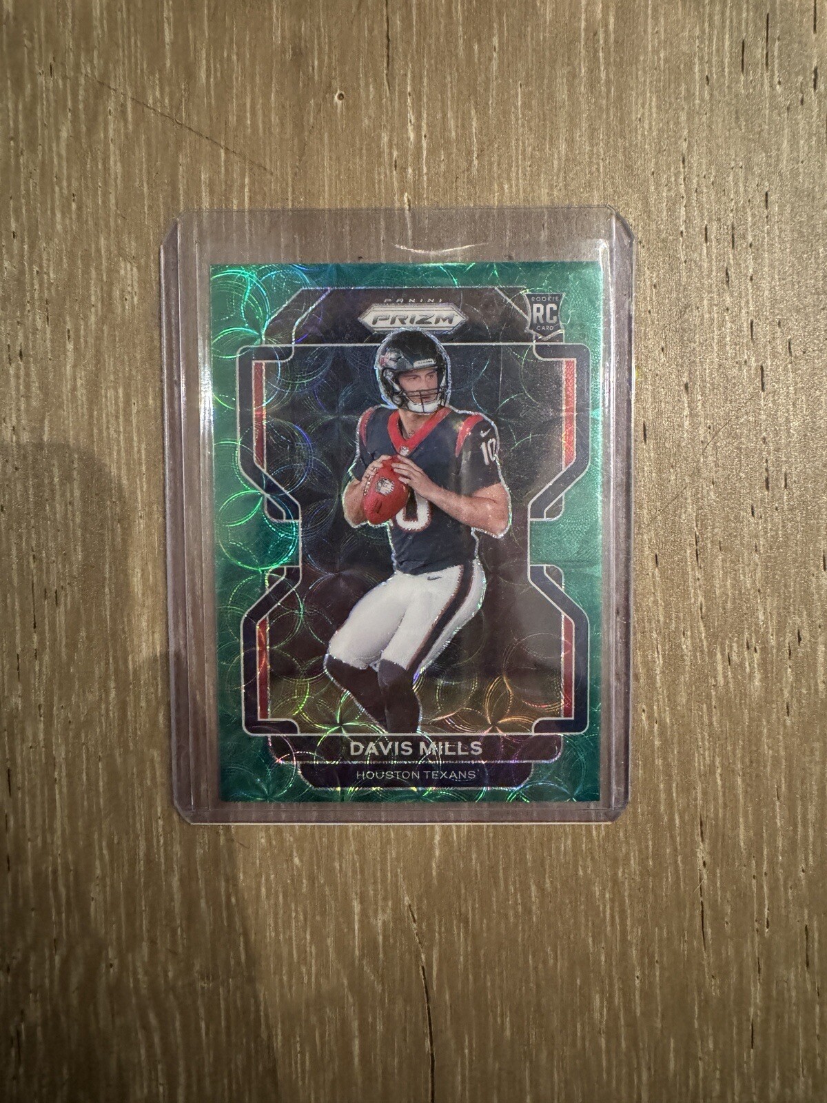 2021-22 Davis Mills Prizm Green Scope 60/75