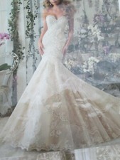 Mori Lee Wedding Dress 2801- Ivory - Size 14