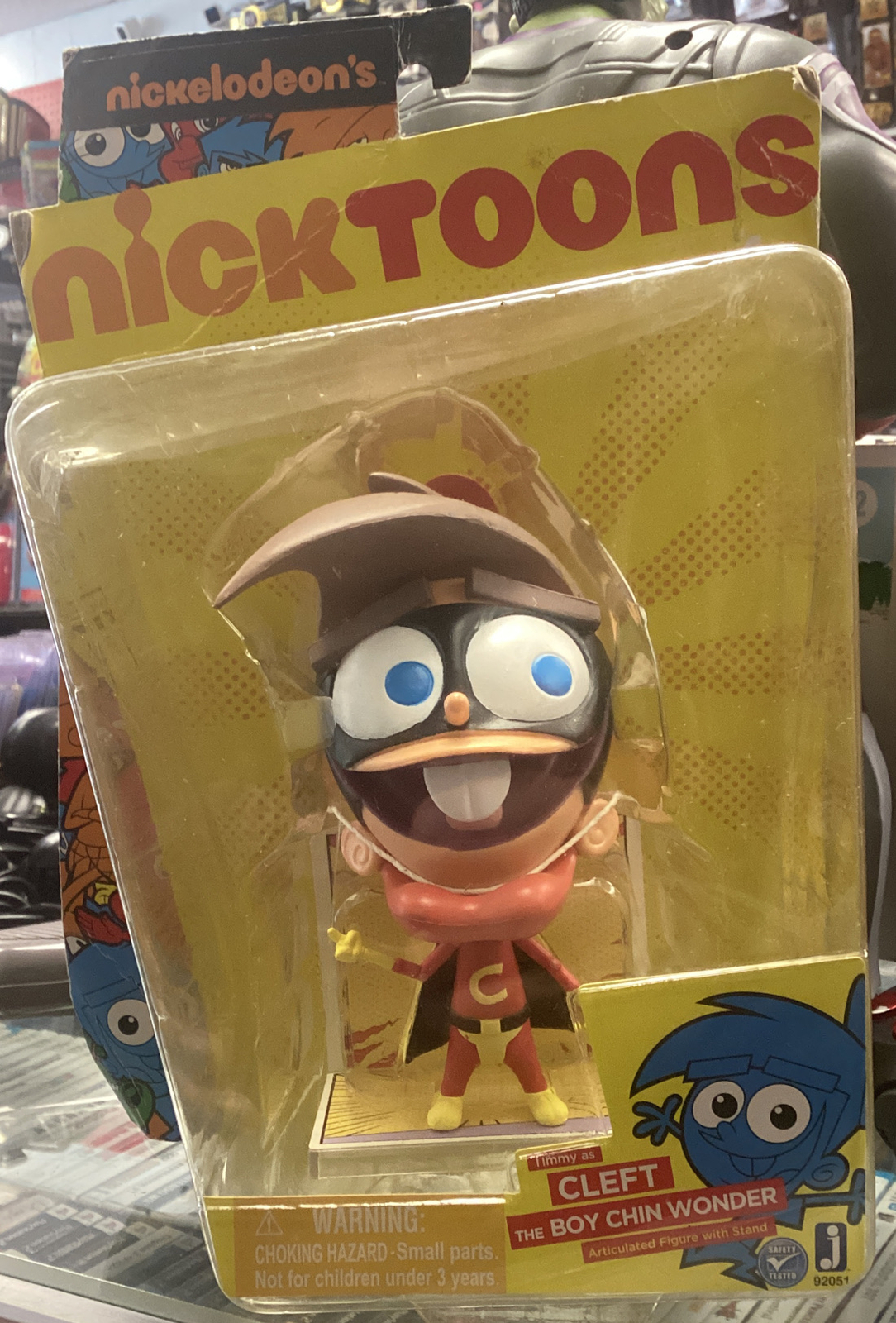 Fairly Odd Parents Timmy Turner Cleft Boy Chin Wonder 5 Figure Stand  Jazwares | eBay