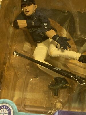 McFarlane Ichiro Suzuki Action Figure Seattle Mariners MLB Series