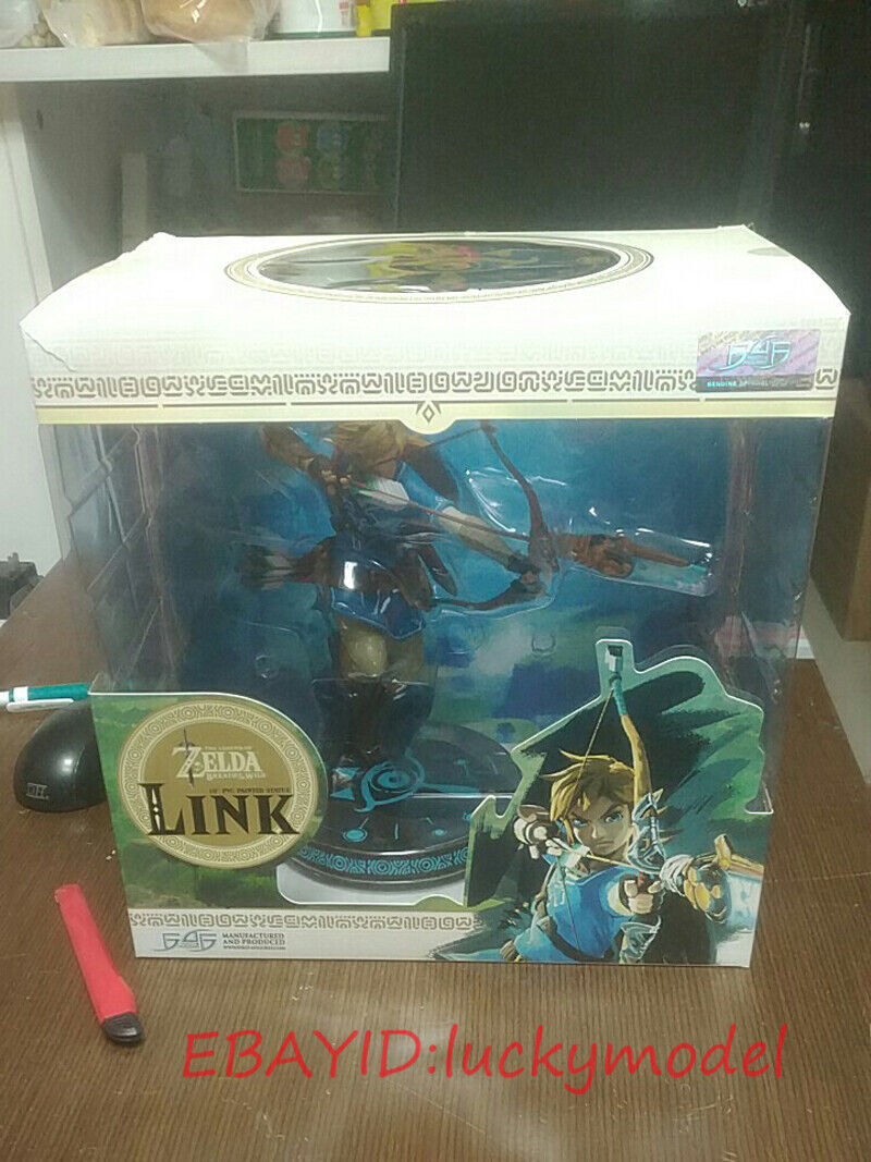  First 4 Figures The Legend of Zelda: Breath of The Wild: Link  Figure, Blue : Toys & Games