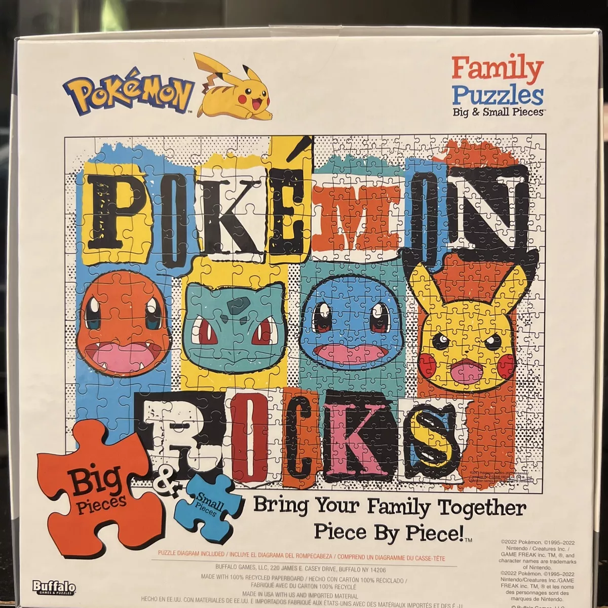 Family Puzzle: Pokémon Rocks - 400 Piece Puzzle