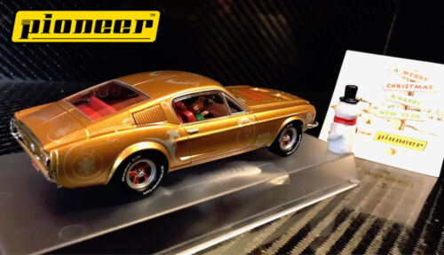 Pioneer Slot Car 68 Mustang Fastback GT Christmas Special  P038 Limited Edition - Picture 1 of 6
