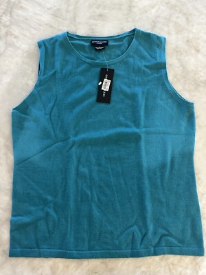 Sutton Studio Cashmere Sleeveless Top