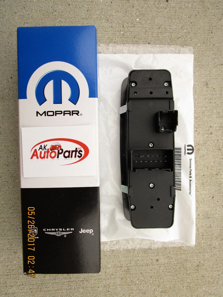 12-15 RAM C/V 4D CARGO VAN 前驱动侧主电源窗开关新品 — 第 2/3 张图片