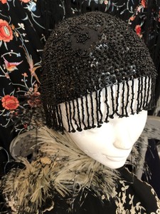 1920s beaded hat