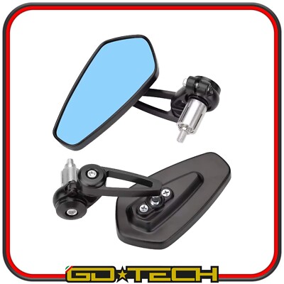 Specchio Manubrio Moto 7/8 "22mm, Specchi Retrovisori Manubrio - Foto 10