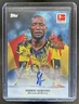 2025-26 Topps International Stars Bundesliga Serhou Guirassy Blue Auto #12/99