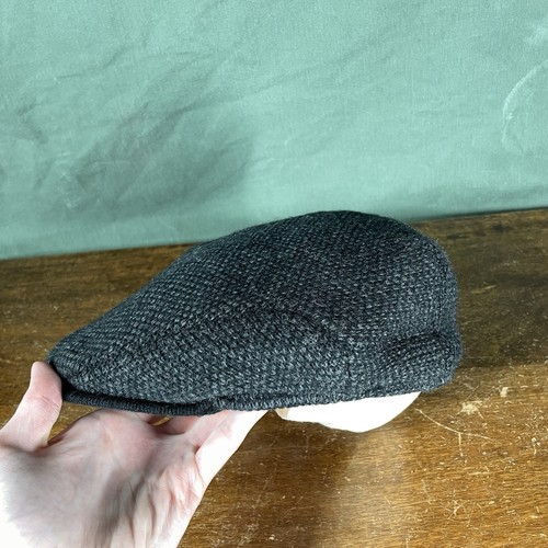 Cappello Polo Ralph Lauren Newsboy taglia L/XL misto lana di agnello antracite Golf Cabbie vintage - Foto 4 di 12