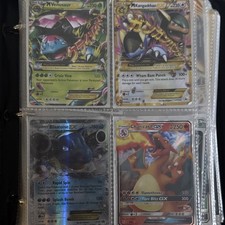 Pokémon TCG Binder Lot Charizard Pikachu Mew Rayquaza Holo Foil Full Art Cards