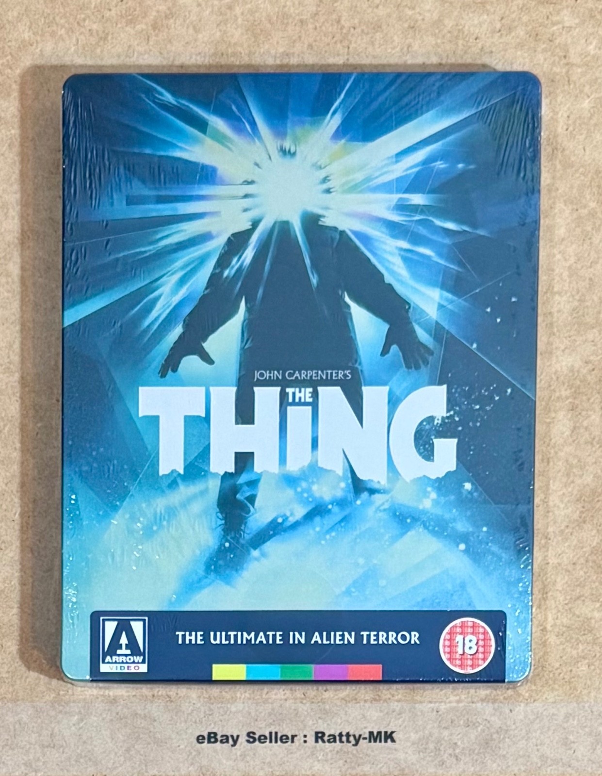 THE THING - UK EXCLUSIVE BLU RAY STEELBOOK - NEW & SEALED