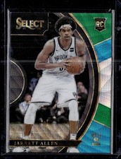 2017-18 Panini Select Jarrett Allen Rookie Concourse Tri-Color Green Blue #83
