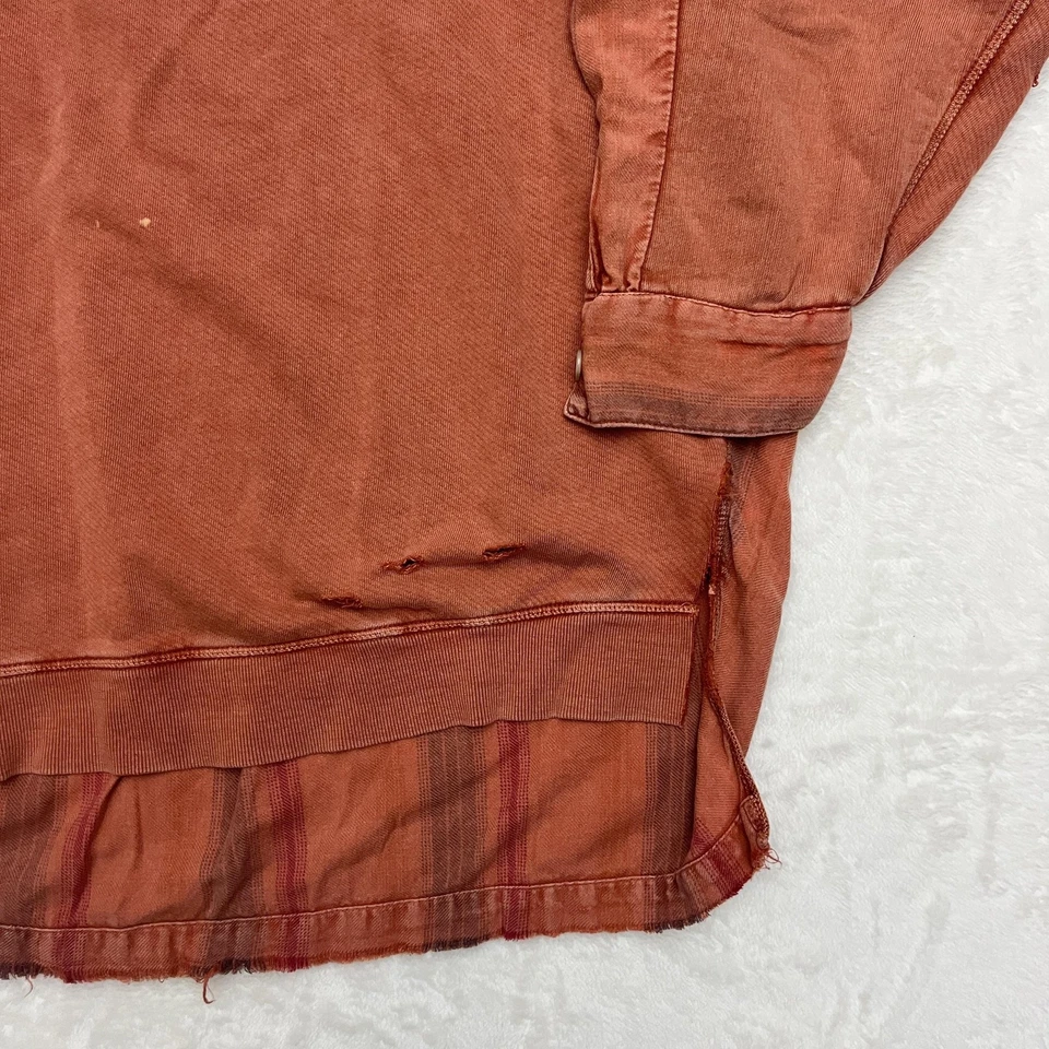 Sudadera Free People We The Free Jackson Wyoming Top Mujer Pequeña Muy Suelta Foto 4 de 4