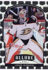 John Gibson 2020-21 Upper Deck Allure NHL Shield #18