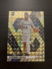 2024 PANINI MOSAIC BLACK GOLD CHOICE #236 STEPHON CASTLE RC 3/8