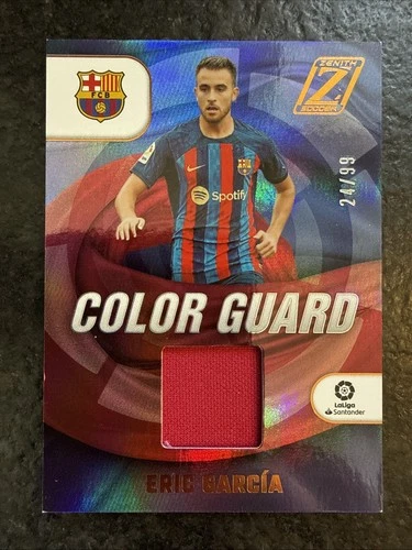 2022-23 Panini Chronicles Soccer Zenith Color Guard, Eric Garcia  /99