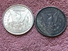 2 X  MORGAN SILVER DOLLAR COINS.  LOT OF 2  1886-P   LOT #  23 — photo 7