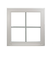 Double Pane Window, 24 x 24 White Vinyl, Argo...