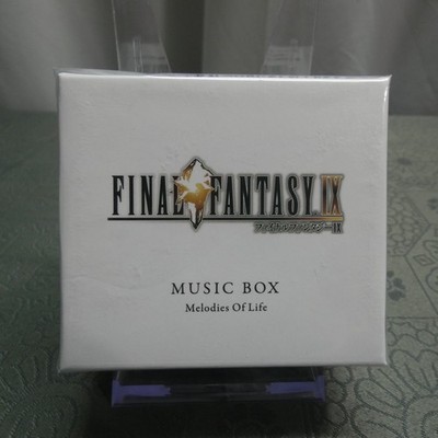 Final Fantasy IX Melodies Of Life Music Box Square Enix FF9 New Sealed Collectib
