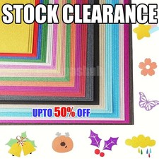 A4 Glitter Premium Quality 12 Colours Arts Crafts foam & sticky card Sheets