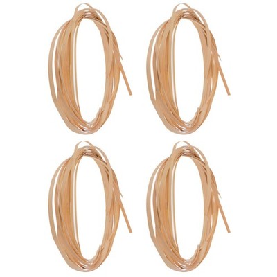 4Pcs Durable Bamboo Craft Strips for DIY Basket and Furniture Weaving Supplies