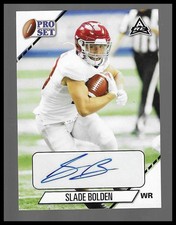 2021 Leaf Pro Set College - Autographs Slade Bolden #PS-SB1 (AU, RC)