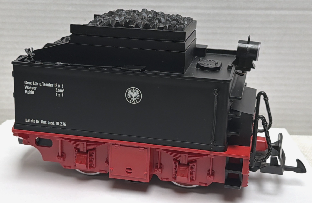 LGB G-GAUGE 2015/6 KPEV MOTORIZED TENDER FOR STAINZ - VG COND. NO