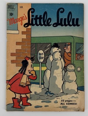 Dell Comics Marge's Little Lulu #31 1951 Golden Age Cry Baby Little Lulu Tubby