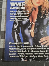 Electronic Gaming Monthly EGM 120 July 1999 10th Anniversary WWF Attitude Sable
