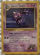 Sabrina's Haunter #58 Prices | Pokemon Gym Heroes | Pokemon Cards