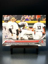 2023 Topps NOW #375 Corbin Carroll 1st Career Walk-Off Rookie RC Diamondbacks