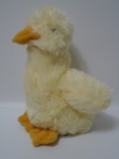 Telus beanie bottom plush duck chick 7" soft lovey security cuddle toy EUC
