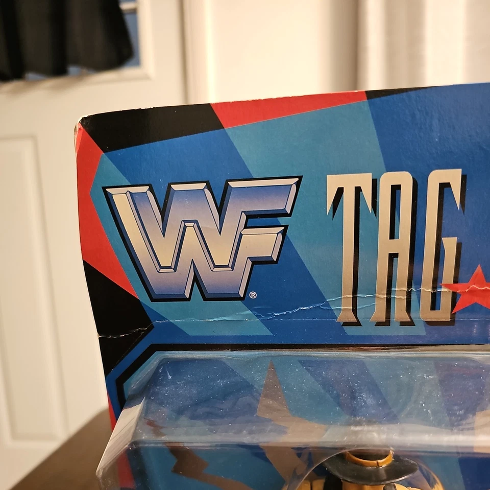 WWF новый BLACKJACKS Windham Bradshaw 1997 JAKKS TAG TEAM серия 1 поврежденная упаковка - Изображение 2 из 4