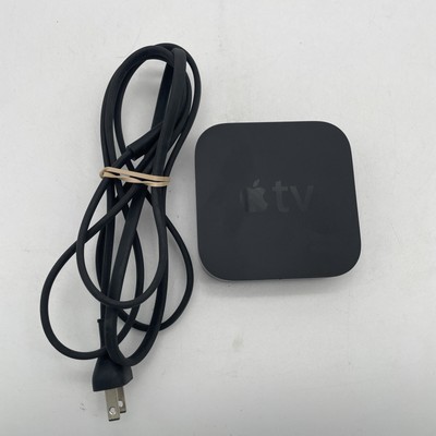 Apple TV 3rd Generation 8GB HD Media Streamer A1469 w/ Power Cord - No Remote -
