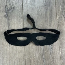 Vintage Original Mask The Lone Ranger Masked Man Felt Fleece Hook Loop Latch