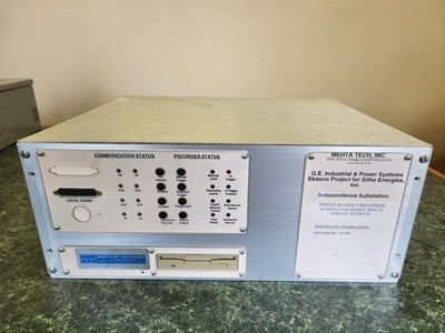 Mehta Tech Transcan Digital Fault Recorder 32 Analog 64 Input, 8 Output w/ Disc