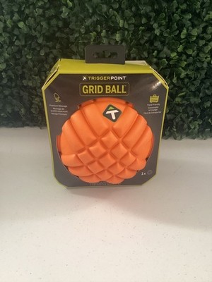 TRIGGERPOINT GRID BALL 5'' Textured Massage Ball Orange