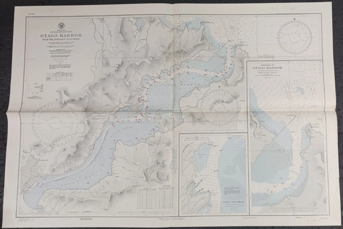 Vintage Original Antique Maritime Navigational Charts for sale | eBay
