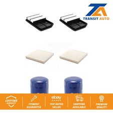 Air Cabin Engine Oil Filters (6 Total) Kit For Mitsubishi Outlander PHEV